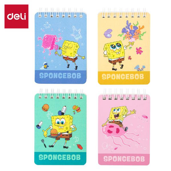 SpongeBob Spiral Notebook A7 100 Sheets 70g/m - City Stationers | Shop ...